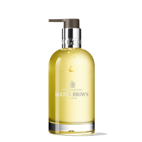 Molton Brown Orange &amp; Bergamot glass bottle for fine liquid hand soap 200 ml on sale