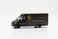 Thumbnail for herpa Modellauto VW Crafter Paketverteilerfahrzeug UPS, Miniatur im Maßstab 1:87, Sammlerstück, Made in Germany, Modell aus Kunststoff im Sale