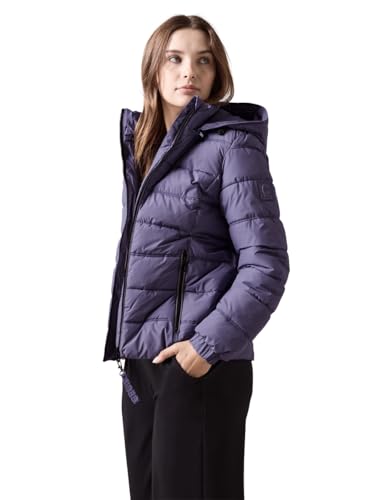 CECIL Damen B201948 Gefütterte Jacke, Crystal Blue, im Sale
