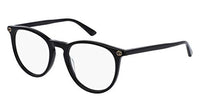 Thumbnail for Gucci Eyeglass Frames GG00270-1-50 Round Eyeglass Frames 50, Black on Sale