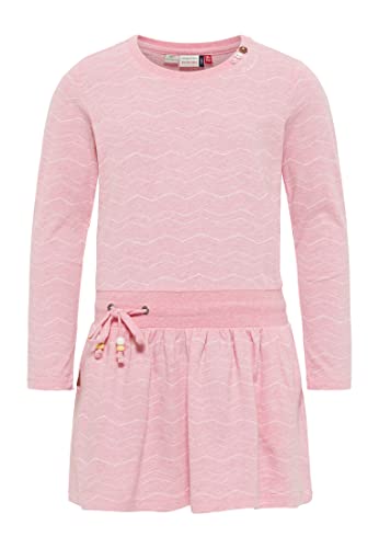 Ragwear Mädchen Kleid MAGY Long Chevron Langarm Knielang Ideal für Schule und Freizeit Longsleeve Dress im Sale