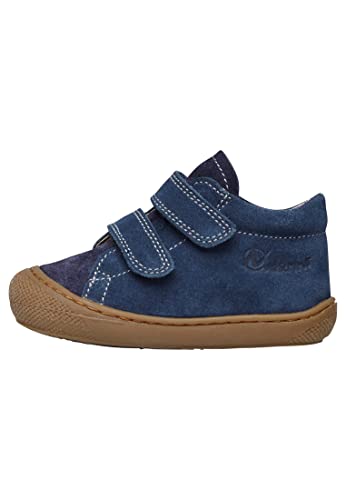 Naturino Lauflernschuhe aus Veloursleder, Marineblau 25 im Sale