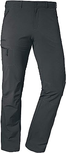 Schöffel Herren Pants Koper1, robuste Hose mit 4-Wege-Stretch, elastische und wasserabweisende Wanderhose für Männer, black, 52 im Sale