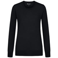 Thumbnail for GIESSWEIN Cotton Crew Pullover Women - Cotton fine knit sweater women elegant, long sleeve shirt & long sleeve women, basic knit sweater smart casual on sale