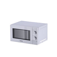 Thumbnail for SEVERIN Mikrowelle, Mikrowellengerät zum Auftauen und Erhitzen, Mikrowelle mit Drehteller für gleichmäßige Wärmeverteilung, weiß/chrom, MW 7770 im Sale