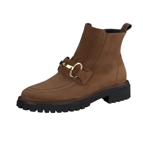 Paul Green Damen Stiefelette, Frauen Klassische Stiefeletten,uebergangsstiefel,reißverschluss,Boots,Stiefel,Bootee,Booties,Braun (Earth),39 im Sale