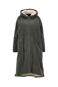 Thumbnail for Blonde No.8 Coat 7500 Dark Khaki - 36 on sale