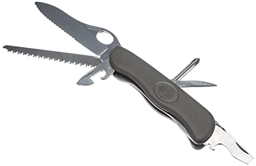 Victorinox Schweizer Taschenmesser Trailfinder, Soldatenmesser, Groß, 10 Funktionen, Multitool mit Einhandklinge, Schraubendreher, Grün im Sale