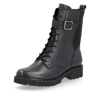 Thumbnail for Remonte Women's Combat Boots D8664, women's ankle boots, loose insole, transitional boots, lace-up boots, boots, bootee, booties, black (00), 39 EU on sale