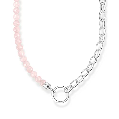THOMAS SABO Kette mit rosa Perlen 925 Sterling Silber KE2188-034-9-L45V im Sale