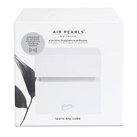 Thumbnail for ipuro Air Pearls Big Cube - Extra quiet aroma diffuser for self-filling - Electronic room fragrance - Perfect for home, office, yoga and wellness - Charging function for mobile phones