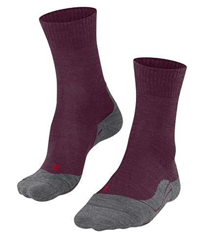FALKE Damen Wandersocken TK5 Wander W So Wolle Funktionsmaterial antiblasen dünn 1 Paar, Blau Marine 6120, 37-38 im Sale