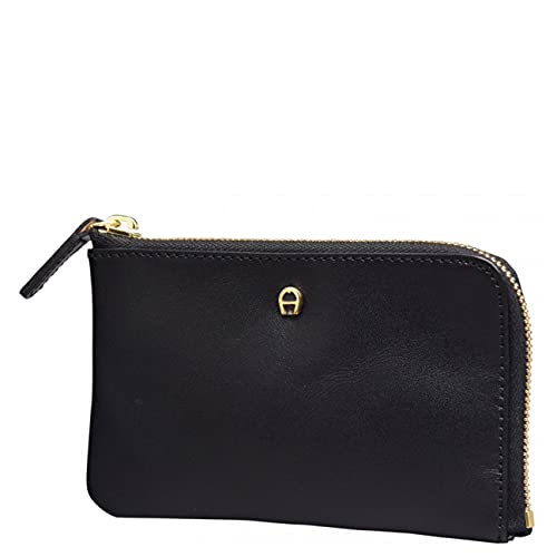 Aigner - Key Case - Black, Black on Sale
