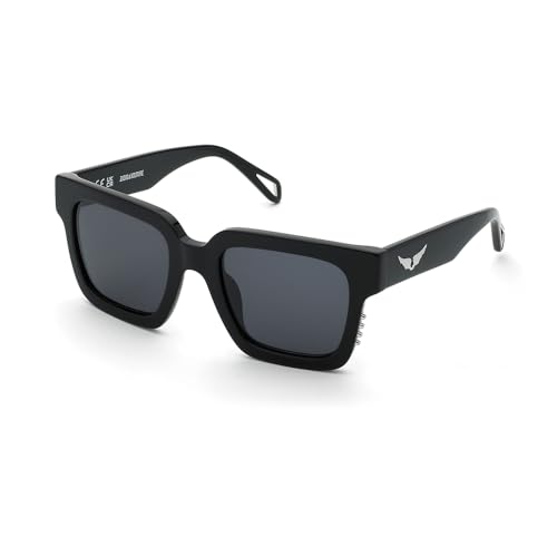 Zadig &amp; Voltaire Women's Szv420v Sunglasses, black (Shiny Black), 52/21/140 on Sale
