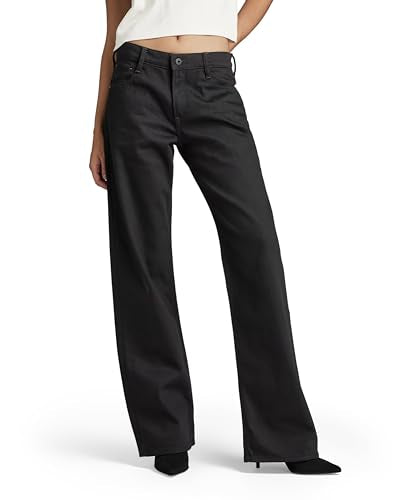 G-STAR Damen Judee Low Waist Loose Jeans Schwarz (Pitch Black D22889-B479-A810) 30W / 32 im Sale