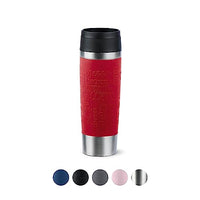 Thumbnail for Emsa N20222 Travel Mug Classic Isolierbecher 0,5 Liter , neuer Komfort-Schraubverschluss , Edelstahl , 6h heiß und 12h kalt , 100% dicht , spülmaschinenfest , 360°-Trinköffnung , Dunkelrot im Sale