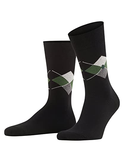 Burlington Herren Socken Multi King So Baumwolle gemustert 1 Paar, Schwarz Black 3000, 40-46 im Sale