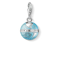 Thumbnail for Thomas Sabo Damen Charm-Anhänger Weltkugel Charm Club 925 Sterling Silber 0754-007-1 im Sale