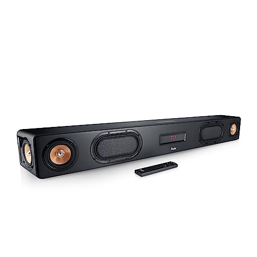 Teufel CINEBAR Ultima - Powerful soundbar 380 watts, built-in subwoofer, Dynamore Ultra, Dolby Audio, Bluetooth aptX, Bassrefex, HDMI 3D ARC CEC - white on sale