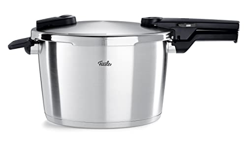 Fissler Vitaquick Premium / Schnellkochtopf (8 L, Ø 26 cm) Edelstahl-Dampfkochtopf, 2-Garstufen, Made in Germany - Induktion im Sale