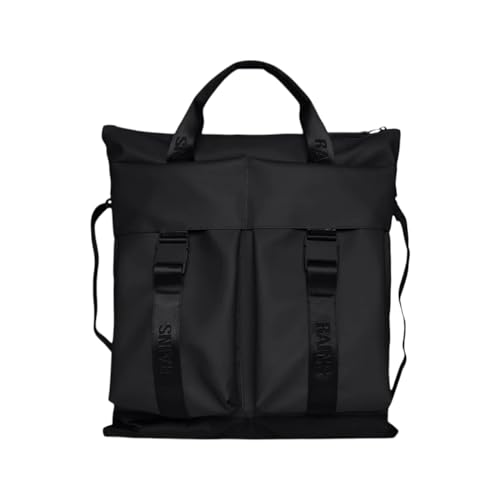 RAINS TRAIL TOTE BAG W3 BLACK ART. 14360 im Sale
