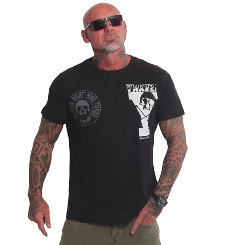 Yakuza Herren Player T-Shirt, Schwarz, im Sale