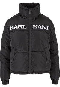 Thumbnail for Karl Kani Damen KW-JK012-001-01 KK Retro Essential Puffer Jacket Black im Sale