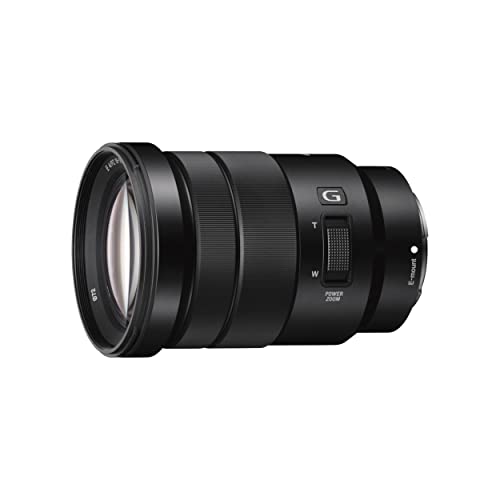 Sony SELP-18105G Powerzoom-Objektiv (18-105 mm, F4.0, OSS, G-Serie, APS-C, geeignet für A7, ZV-E10, A6000- und Nex-Serien, E-Mount) schwarz im Sale