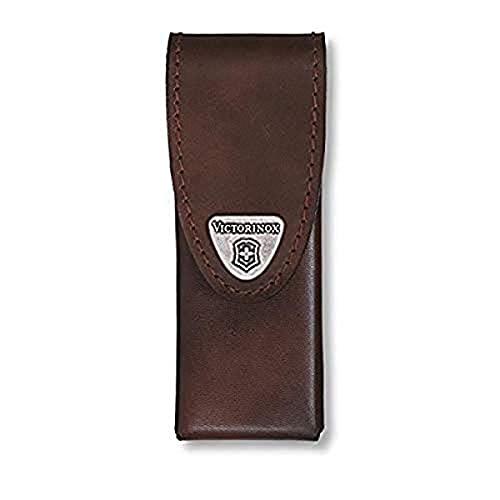 Victorinox, leather belt pouch, brown, accessories for pocket knives, outdoor, multifunctional on sale