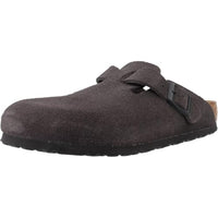 Thumbnail for BIRKENSTOCK Boston Leve Velvet Grey Pantoletten/Clogs Herren Grau - - Pantoletten/Clogs Shoes im Sale