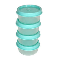 Thumbnail for Tupperware Smidgets-Behälter, klein, 28 ml, transparent, mit Aqua-Deckel, 4 Stück im Sale