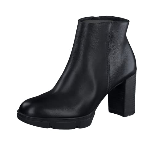 Paul Green Damen Stiefelette, Frauen Klassische Stiefeletten,uebergangsschuhe,uebergangsstiefel,reißverschluss,Boots,Schwarz (Black),40 EU / 6.5 UK im Sale