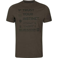 Thumbnail for Härkila | Instinct S/S t-Shirt | Professionelle Jagd Kleidung & Jagd Zubehör für Herren | Skandinavische Qualität Made to Last | Shadow Brown, 3 im Sale