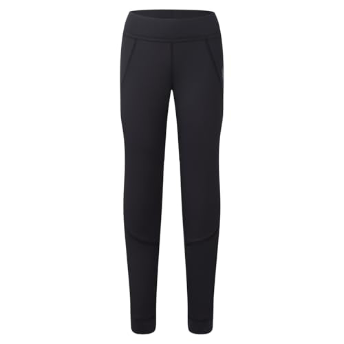 Trollkids Girls Rondane Winter Tights Black im Sale