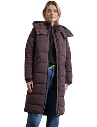 Thumbnail for STREET ONE Damen A201975 Gefütterte Lange Jacke,Braun,38 im Sale