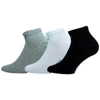 Thumbnail for Converse 3 Paar Low Cut Socken - Knöchellang - Glatte Zehennaht - Baumwolle - Unisex (Mehrfarbig (Grau, Weiß, Schwarz), 43-46) im Sale
