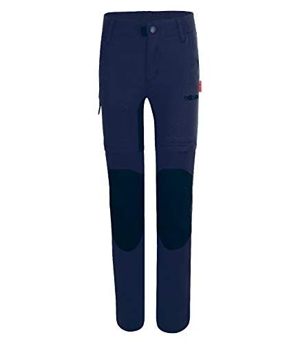 Trollkids Arendal Trekking Pants XT, navy blue/orange, on sale