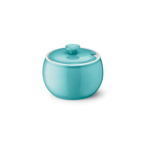 Dibbern Porcelain Sugar Bowl, Color: Malibu Turquoise, Volume: 0.3 l, Diameter: 9.5 cm, 2016000037 on Sale