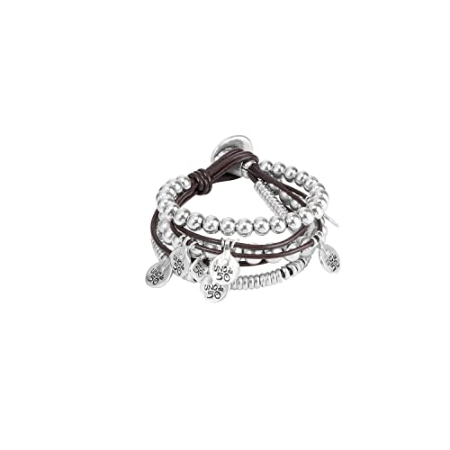 Uno de 50 Women's Bracelet Stainless Steel Silver Polished PUL0524MT on Sale