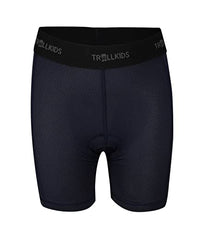 Thumbnail for Trollkids Children's Cycling Pants Bike Inner Pants, Black, on Sale