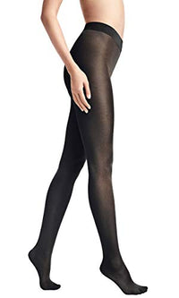 Thumbnail for Wolford Damen Transparente Strumpfhose Pure Shimmer Concealer Tigh,40 DEN,Frauen Struempfe,durchsichtig,durchscheinend,schimmernd,black,L (Large) im Sale