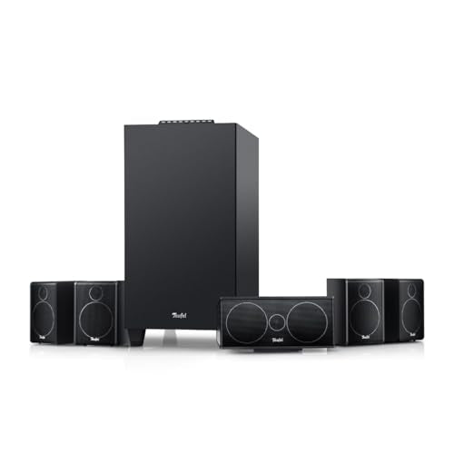 Teufel CONSONO 25 Concept 5.1 Surround Sound System, Complete Home Cinema System with Integrated AV Receiver &amp; Bluetooth, Dolby Audio, USB-C Sound Card Function, HDMI ARC CEC for Games, Movie Sound, and Music on Sale