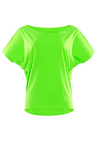 WINSHAPE Damen Super Leichtes Functional Dance-top Dt101 T-Shirt, Neon-grün,  EU im Sale