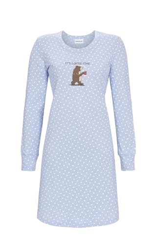 Ringella sleepshirt with motif print in Smoke, on sale