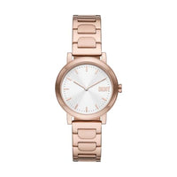 Thumbnail for DKNY Damenuhren Soho D, Dreizeiger Uhrwerk, 34mm Rose Gold Edelstahlgehäuse mit Edelstahlarmband, NY6622 im Sale