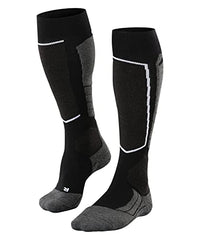 Thumbnail for FALKE Herren Skisocken SK2 Intermediate Wool Kh Wolle Funktionsmaterial warm dick 1 Paar, Schwarz Black-Mix 3010, 44-45 im Sale