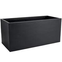Thumbnail for VIVANNO Planter Planter Flower Trough Fiberglass Anthracite Maxi 40x80x40 on Sale