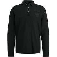Thumbnail for PME Legend Polo Shirt mit Langen Ärmeln, Farbe:schwarz, im Sale