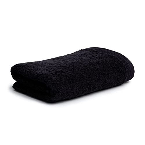 Möve Superwuschel Handtuch 50 x 100 cm aus 100% Baumwolle, Black im Sale