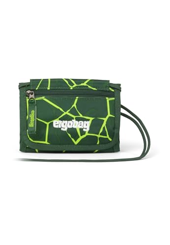 ergobag Brustbeutel Kleingeldfach, Sichtfenster BärRex - Grün im Sale
